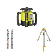 Super combo kit Nível a Laser Rotativo Verde KRL-640G com Tripé e Mira