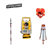 Super Combo Kit Estação Total Geodetic GD2i-8 com Prisma Tipo Leica