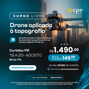 Curso Drone Aplicado a Topografia (Curitiba - PR)