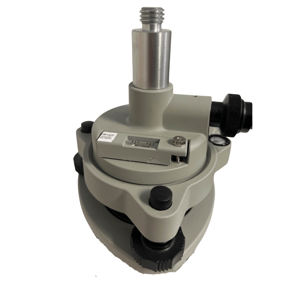 Base Nivelante com Adaptador Fixo e Prumo Óptico