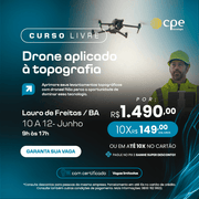 Curso Drone Aplicado a Topografia (Lauro de Freitas - BA)