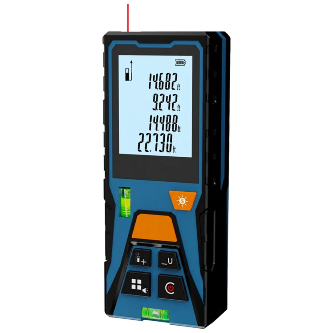 Trena a Laser Digital Geodetic LDM Alcance 120m Precisão ±2mm - Para Obras e Engenharia