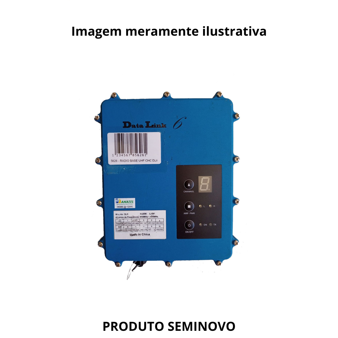 [SEMINOVO] Rádio externo CHCNAV UHF DL6 para Gps RTK Topografia