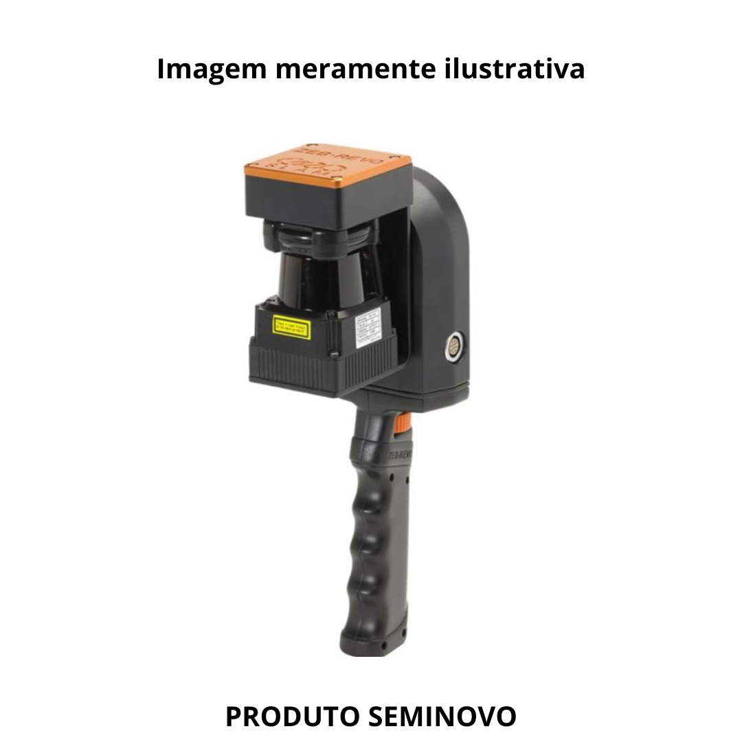 [SEMINOVO] Laser Móvel ZEB Revo KIT (100 Hz)