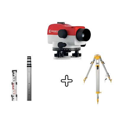 Super Combo Kit Nível Óptico Geodetic NDS32x