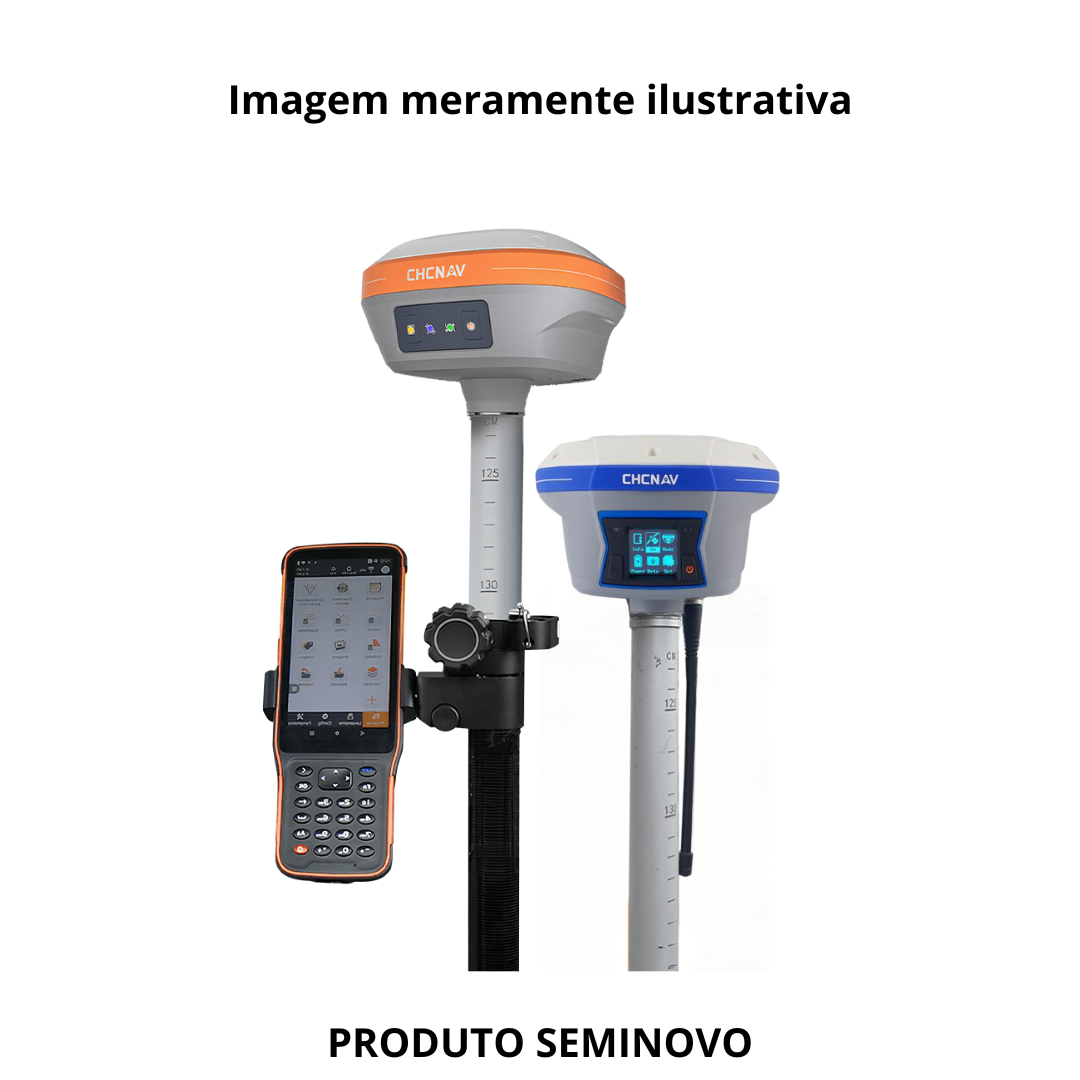 [SEMINOVO]  Kit i90 + i73 GNSS RTK CHCNAV