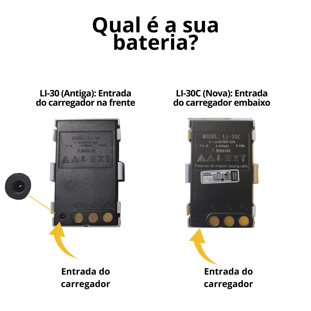 Bateria Li-30 para Estação Total GD2i Series