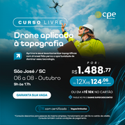 Curso Drone Aplicado à Topografia ( São José - SC)