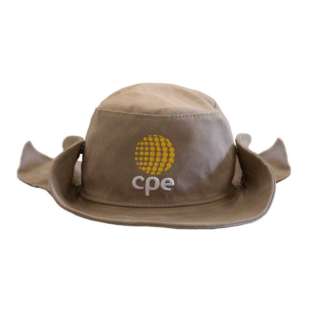 Chapéu CPE Tipo australiano com Proteção Solar UV