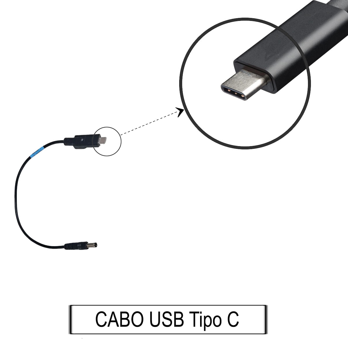 Bateria Bastão para Receptor GPS RTK - 10000 mAh + Cabo USB Tipo-C