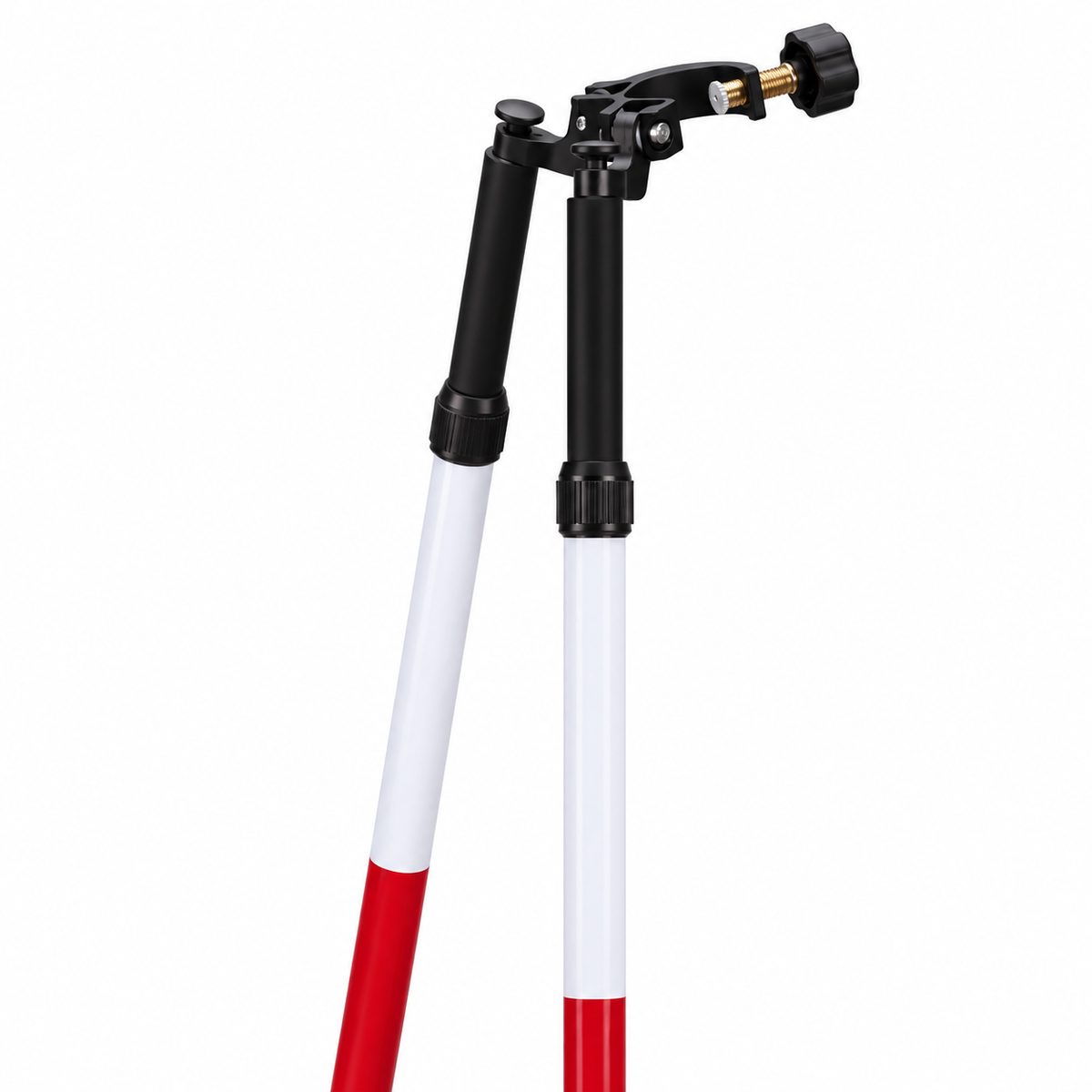 Bipé Mountlaser em Alumínio para Bastão Topográfico com Capa