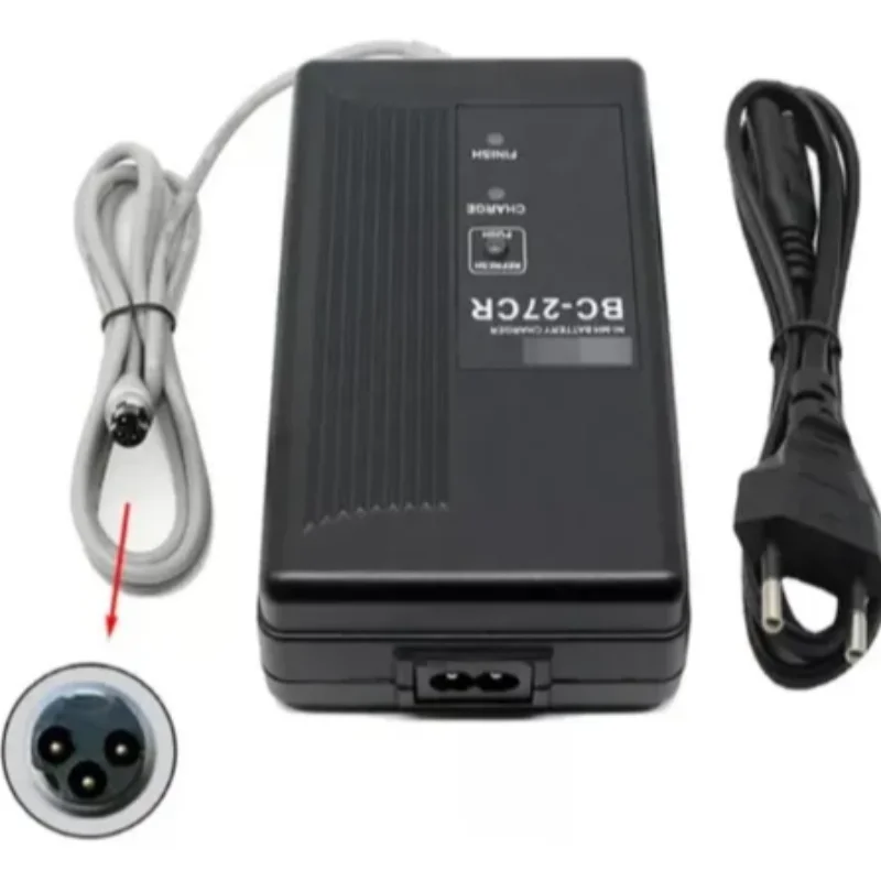 Carregador BC-27 Estação Total Topcon GTS 102N (3 pinos)