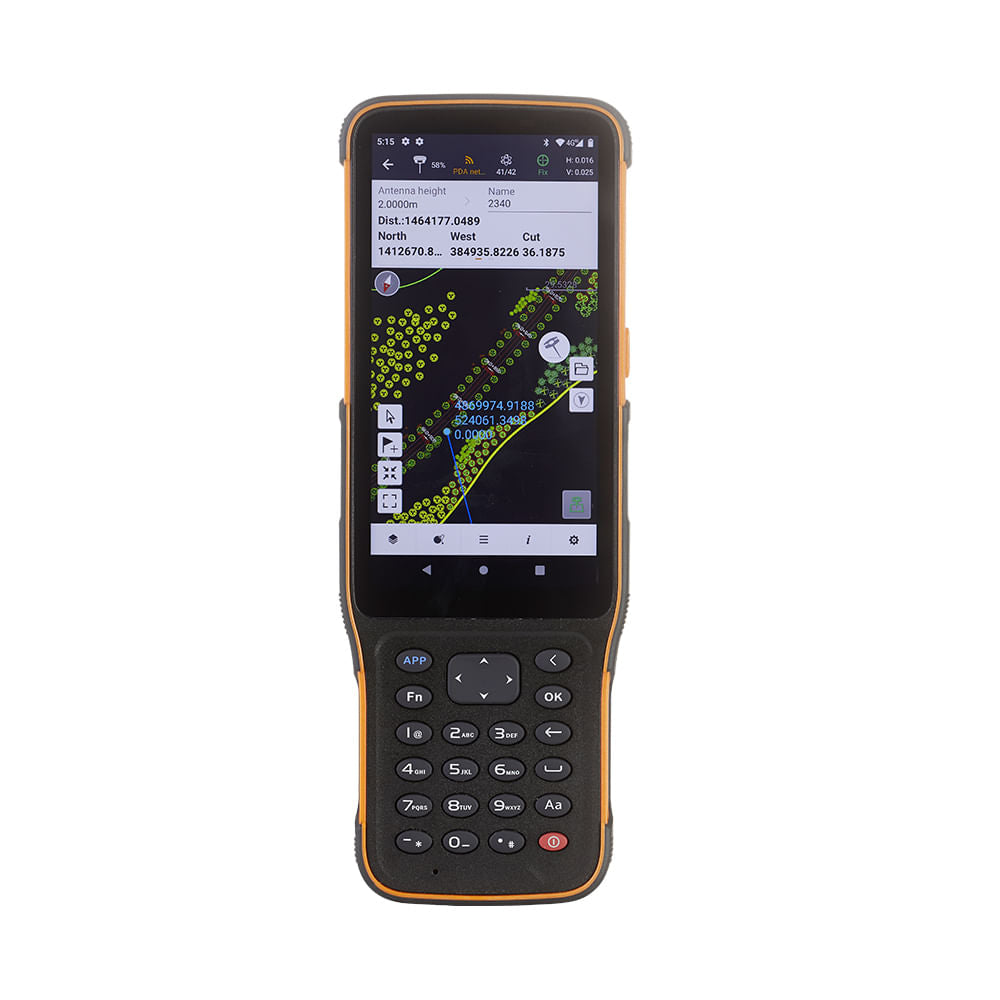 Coletora de Dados CHCNAV HCE600 com Landstar 8 e Android 10