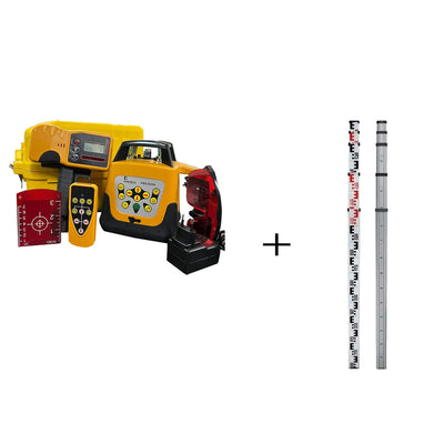 Combo Nível a Laser FRE203N + Mira (Régua) Topográfica
