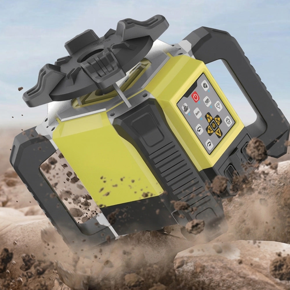 Nível a Laser Rotativo KRL-840R Profissional 360° com Inclinação X e Y, Prumo e Alcance de até 1.000 m
