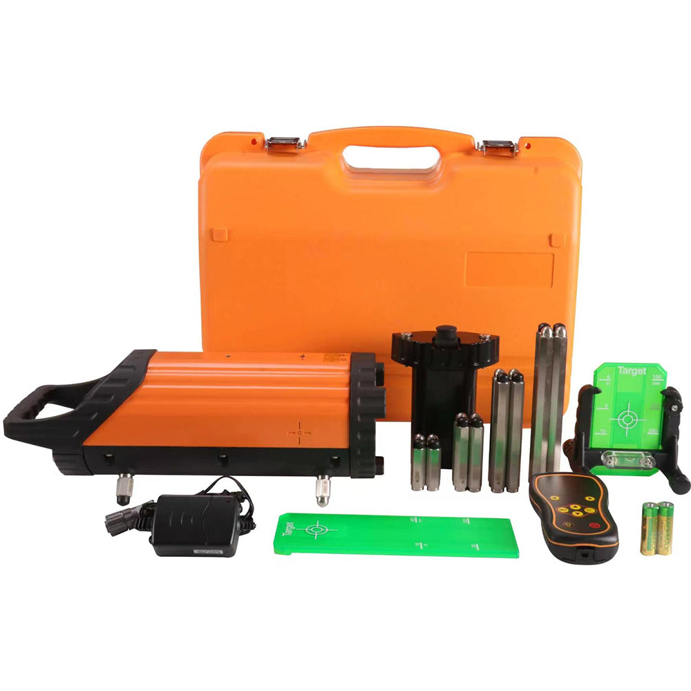 Nível a Laser de Tubo MPL-02G com Autocalibração, Controle Infravermelho, Tela OLED e IP68