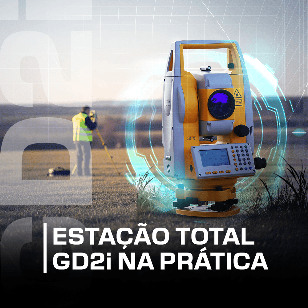 Curso Online Estação Total GD2i Séries na Prática