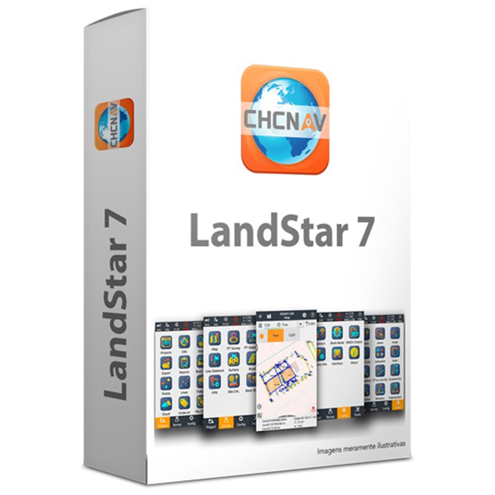 Licença Landstar 7/8 para Receptores GNSS
